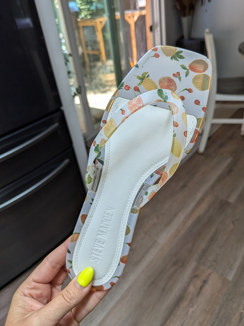 Steve Madden Women's 7 Trella Citrus Sandals 🍋🍊✨